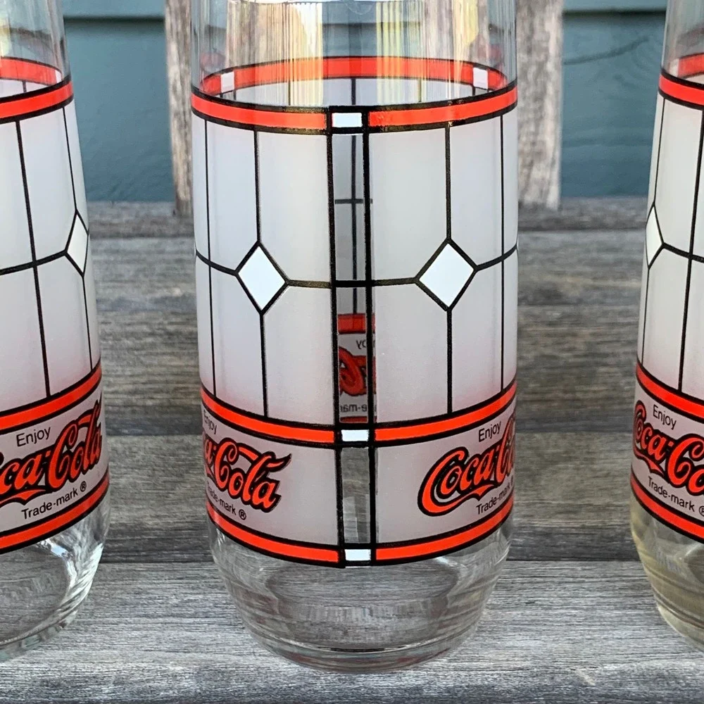 VTG Coca-Cola‎ Drinking Glasses 6